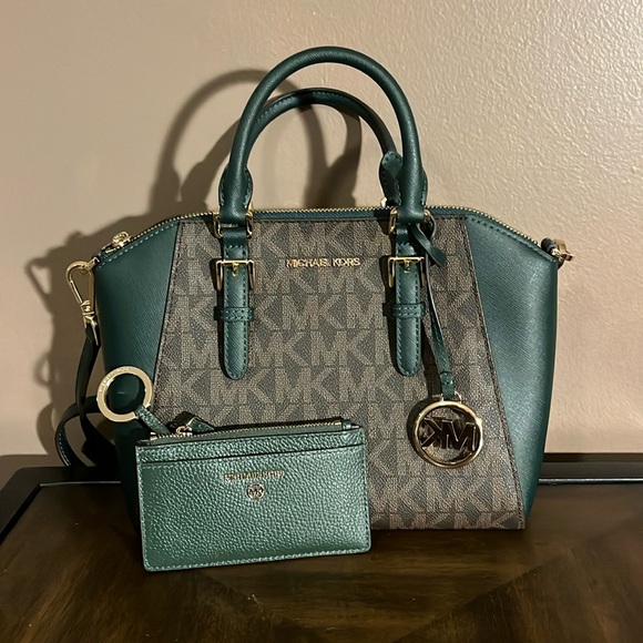 Matching Michael Kors Ciara satchel and wallet!! - Picture 2 of 7